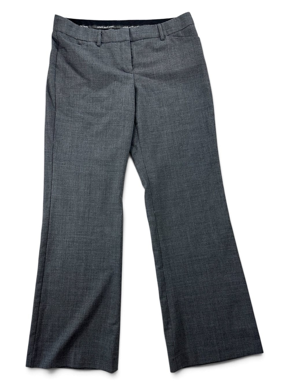 Express Women's Gray Boot Cut Dress Pants